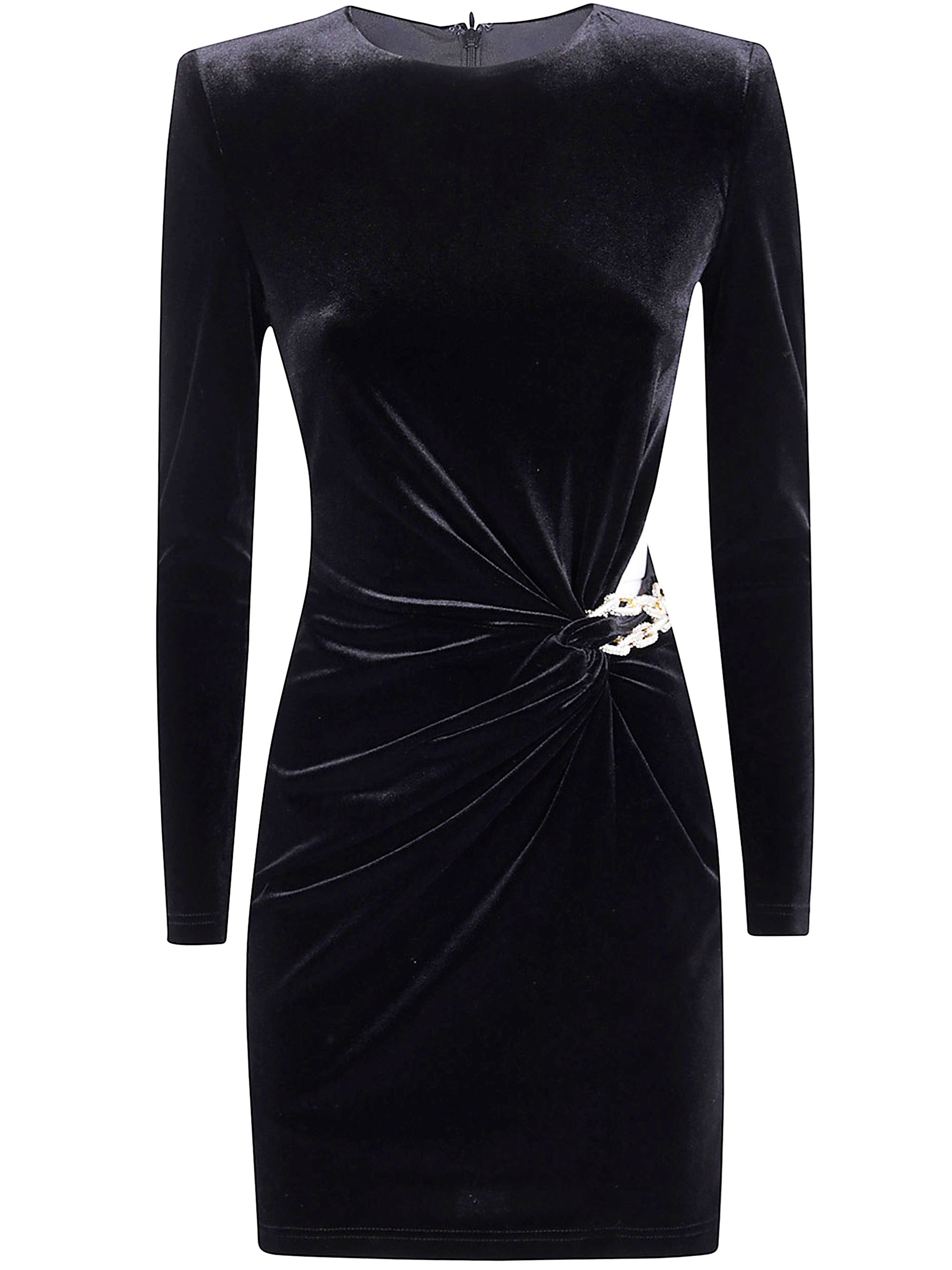Introducing the VELVET EMBELLISHED MINI DRESS by SELF-PORTRAIT, a stunning piece in the dress catego - 1