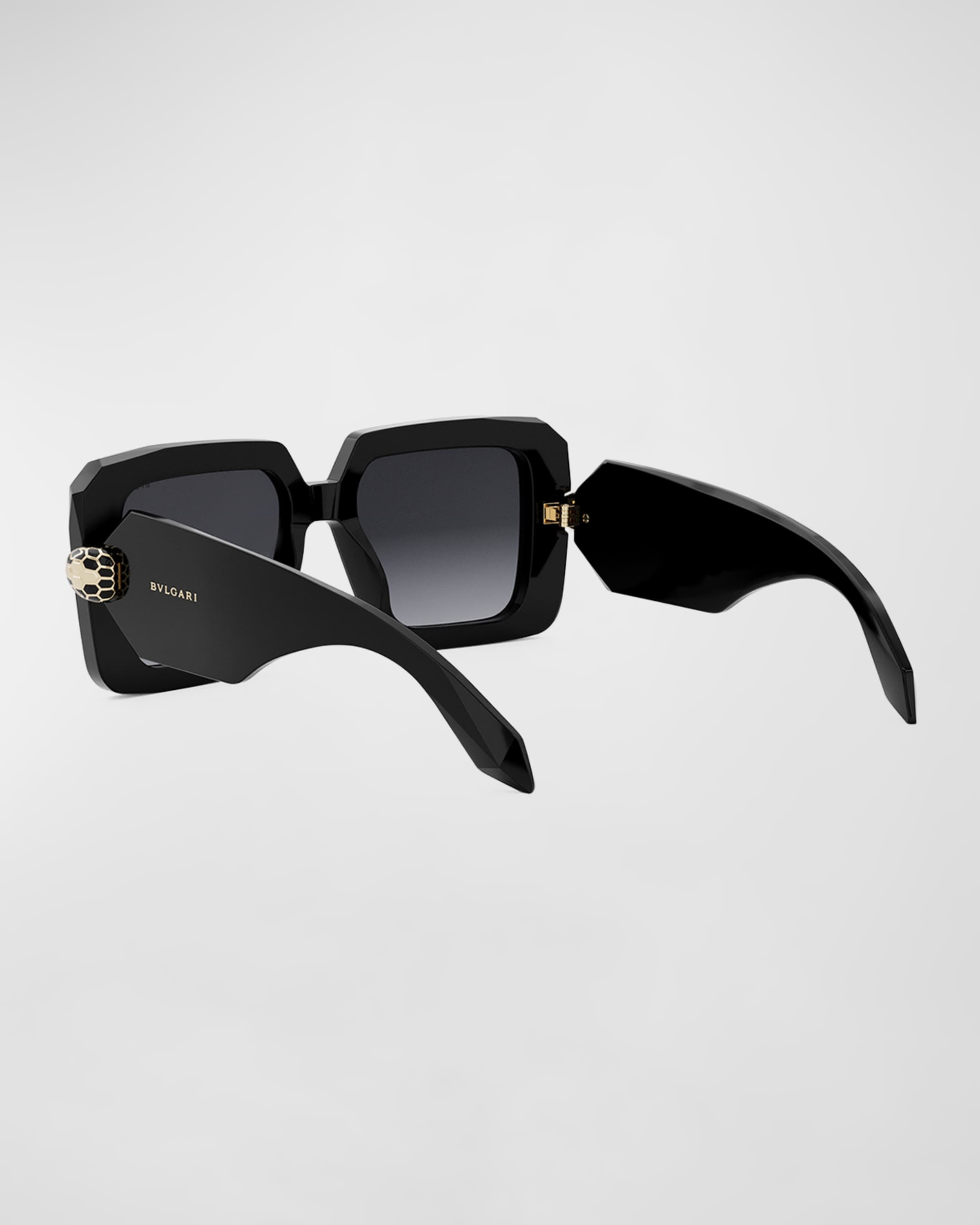 Logo Acetate Square Sunglasses - 2