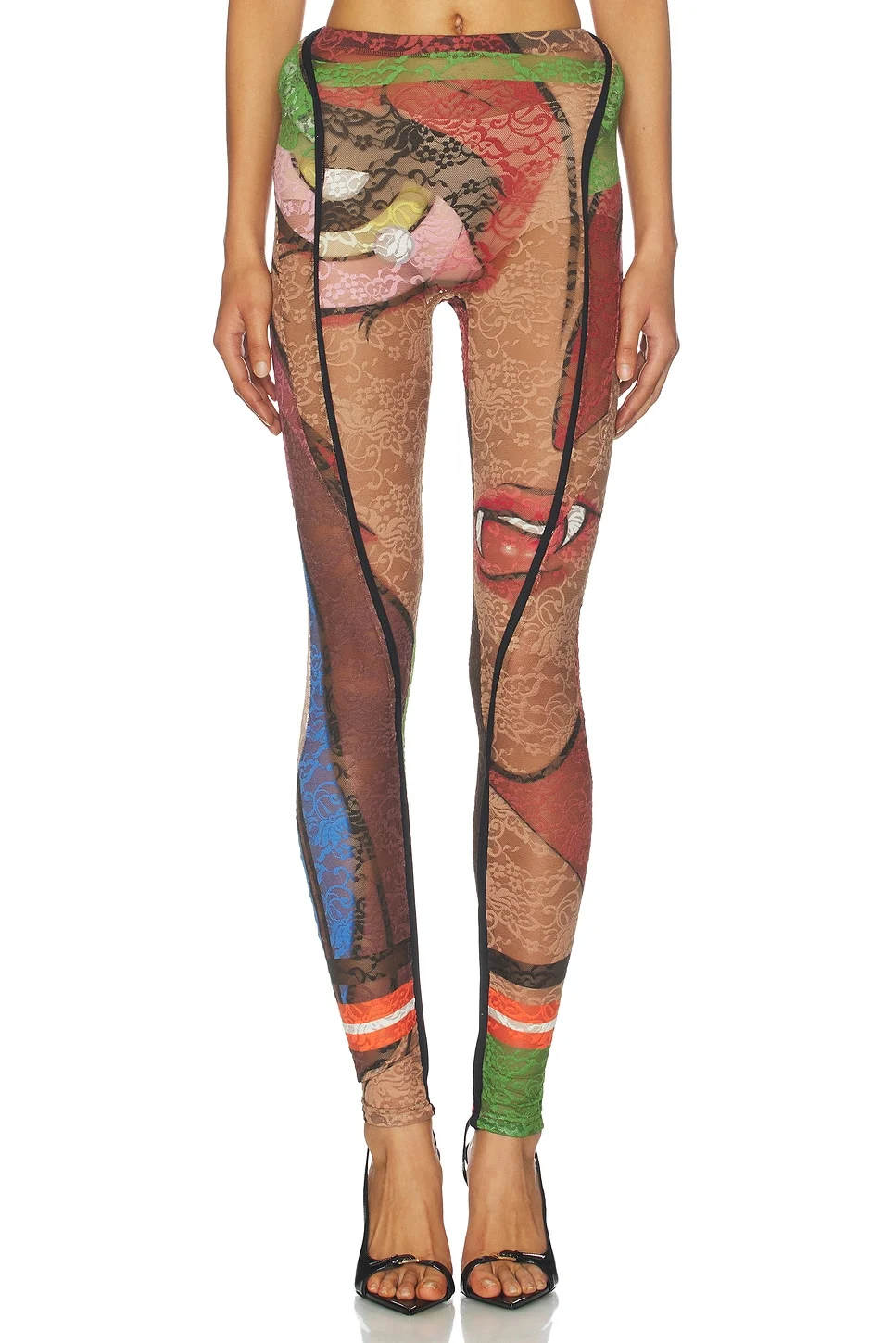 Sculpted Hip Strap Legging - 1