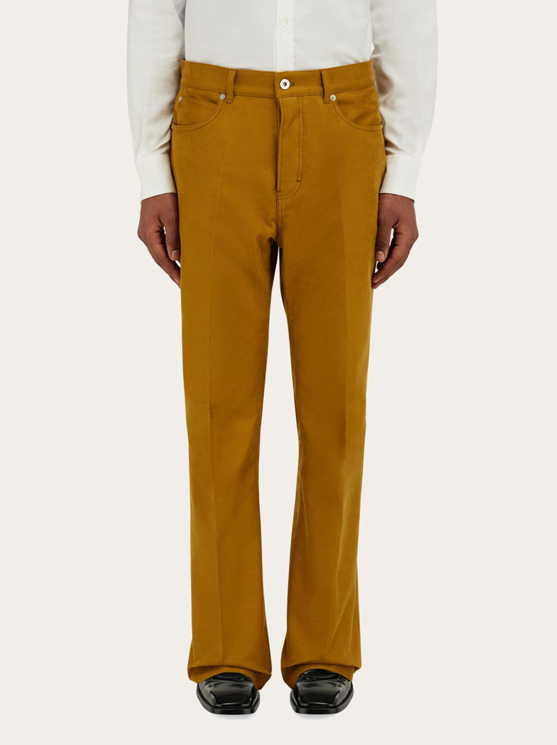 FERRAGAMO Moleskin jeans outlook