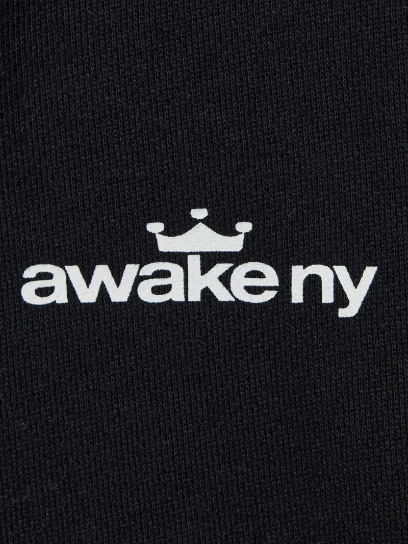 crown-logo zip-up hoodie 3