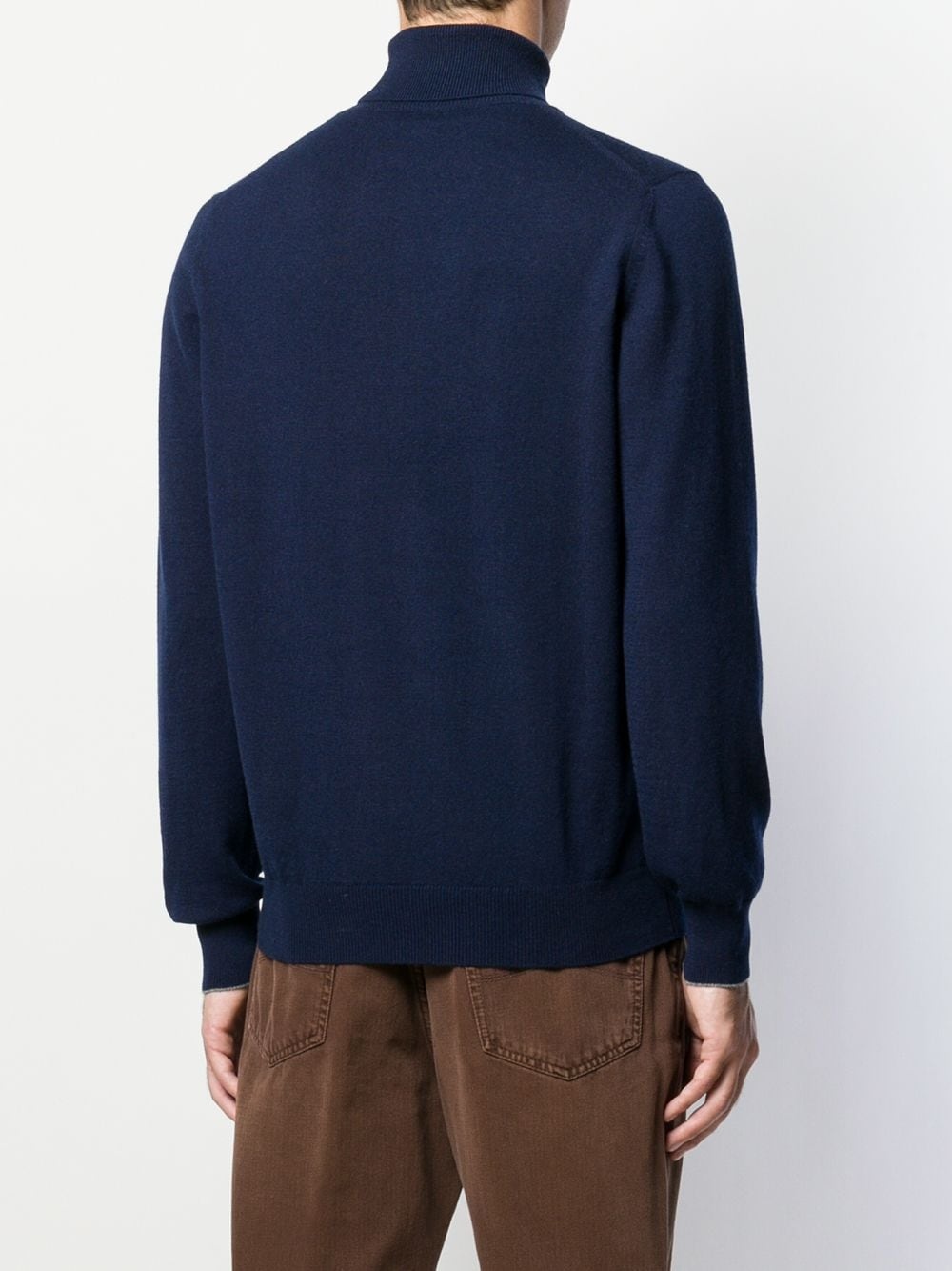 rollneck cashmere sweater - 4