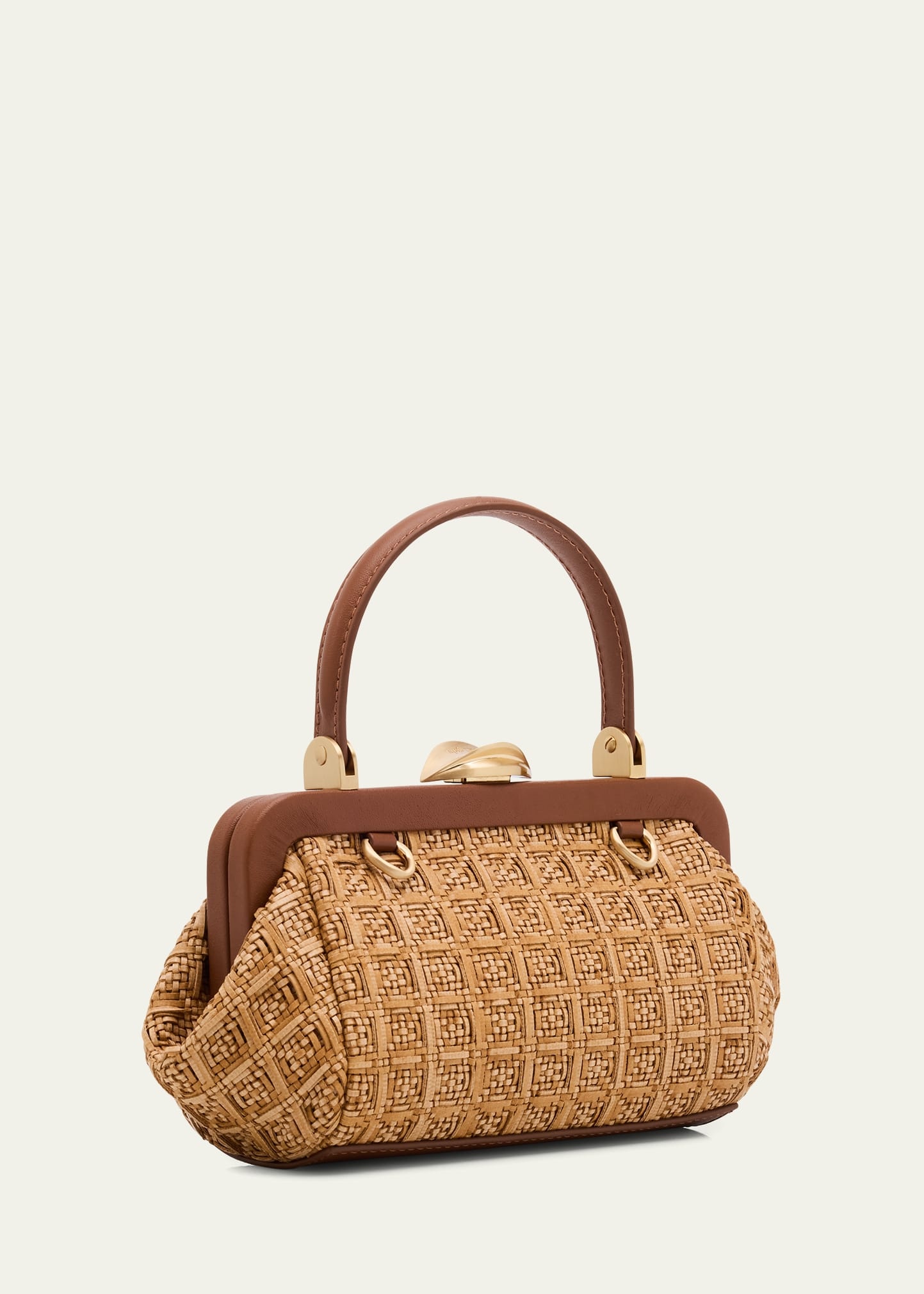 Zuma Frame Woven Crossbody Bag - 3
