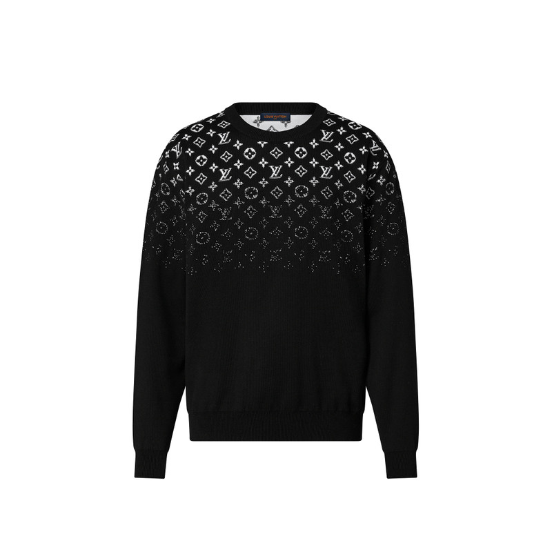 Gradient Cotton Crewneck 1