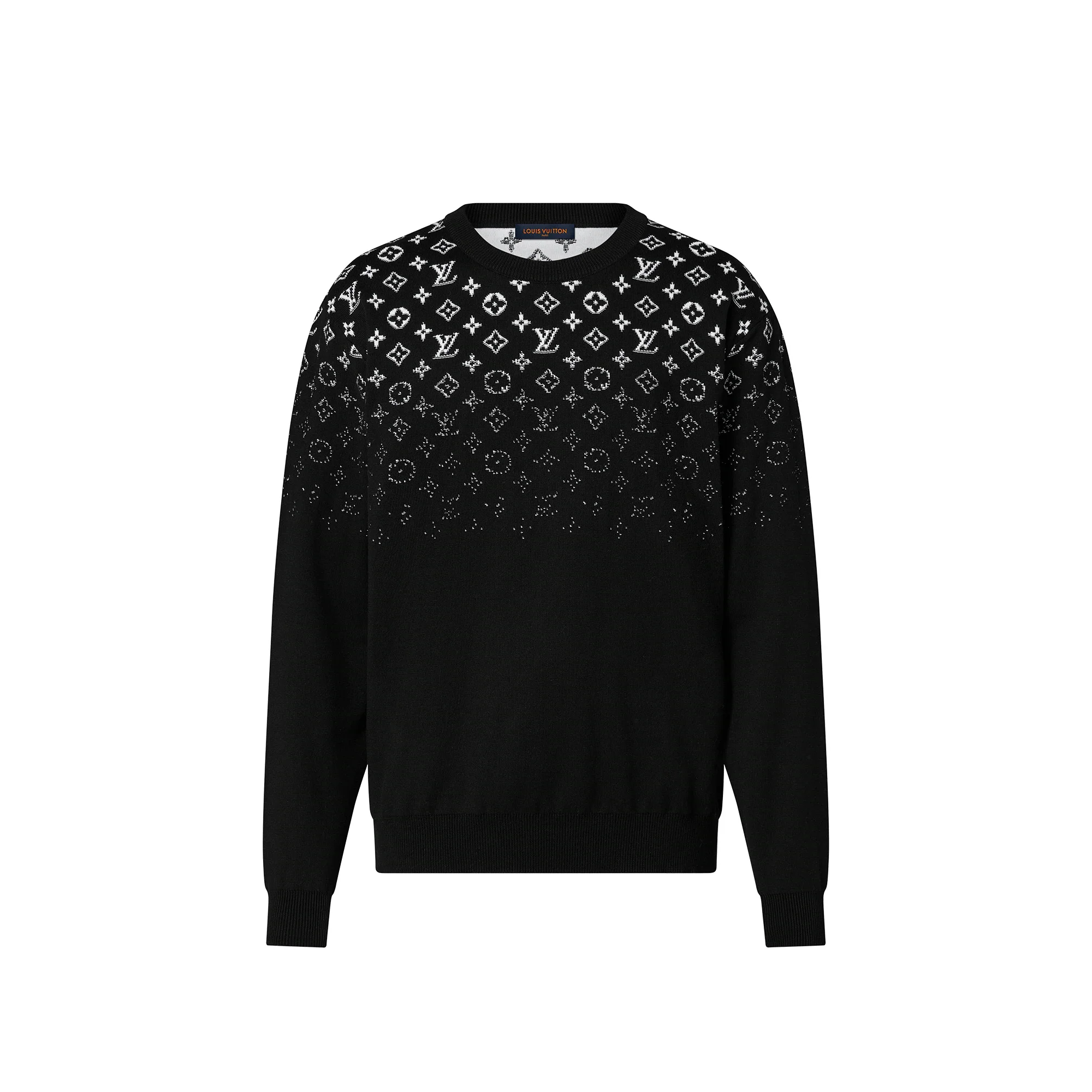 Gradient Cotton Crewneck - 1