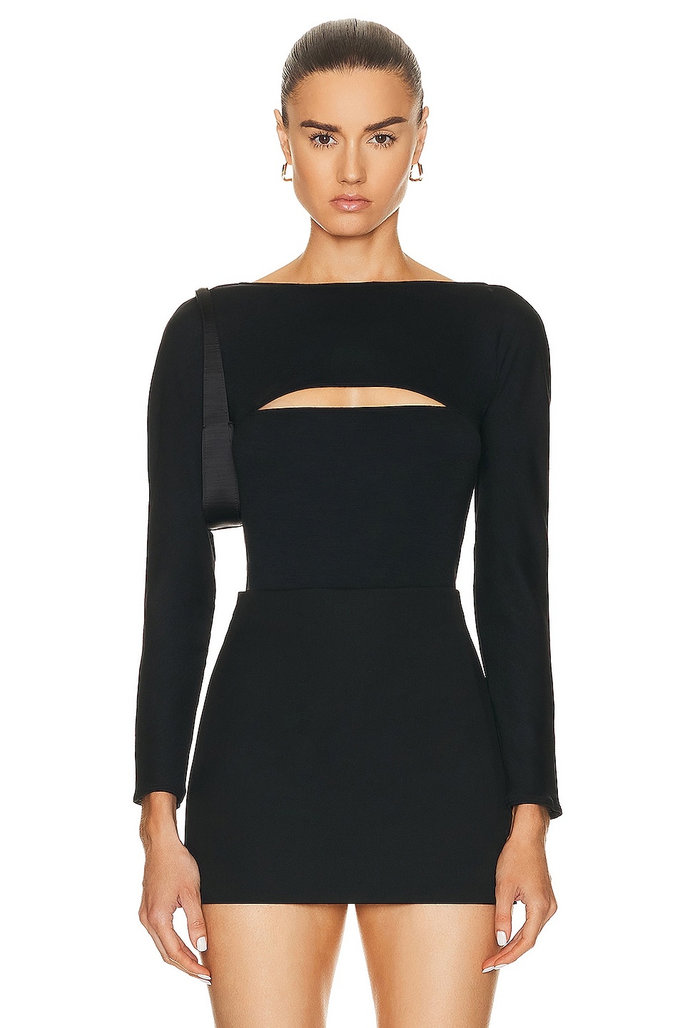 The Kimono Slit Bodysuit - 1