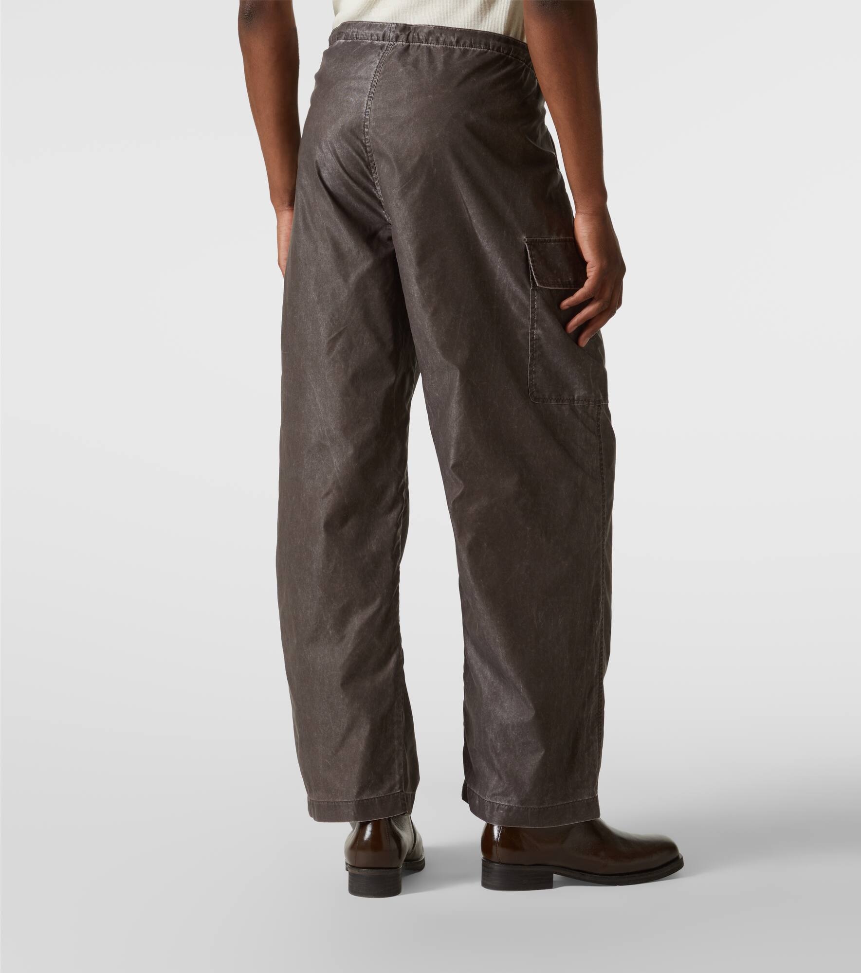Way cotton-blend wide-leg pants - 4
