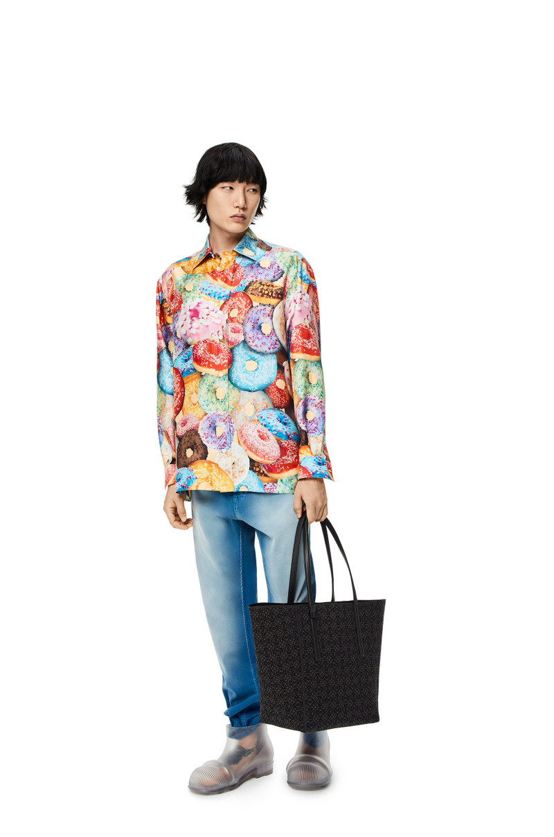 Loewe Doughnut shirt in silk outlook
