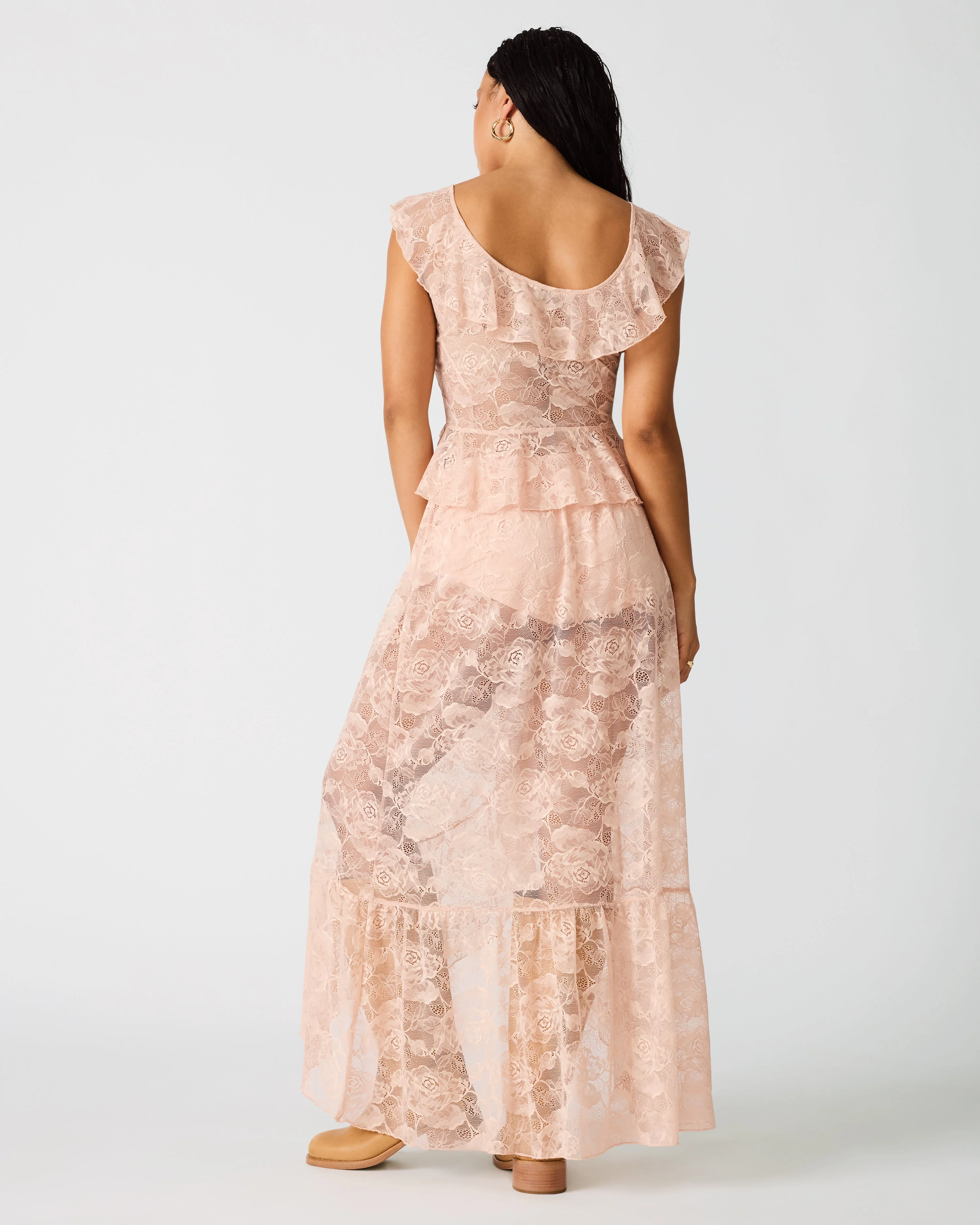 KASEY KNIT TOP ENGLISH ROSE - 1