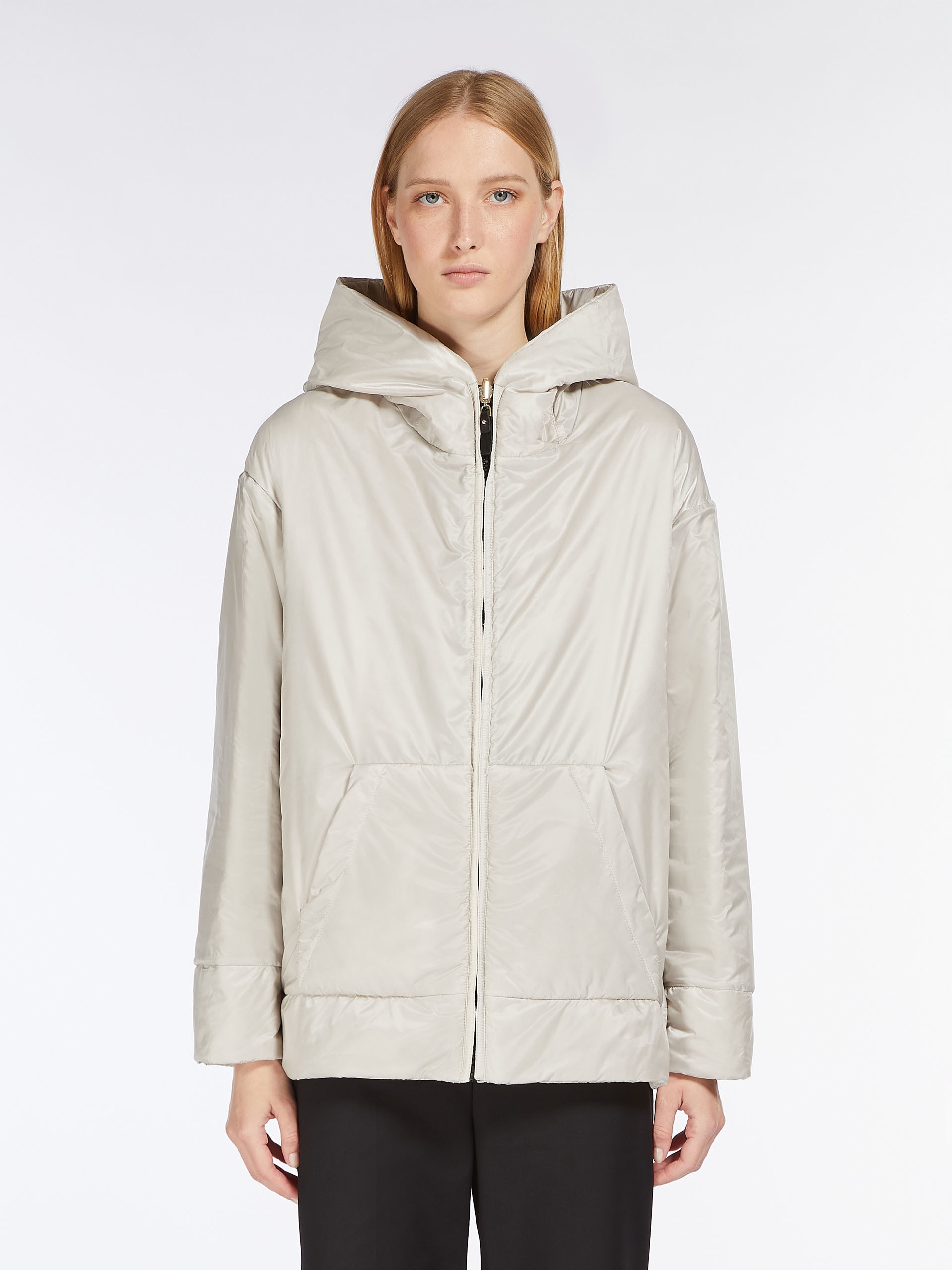DALI Reversible parka in water-resistant canvas - 5
