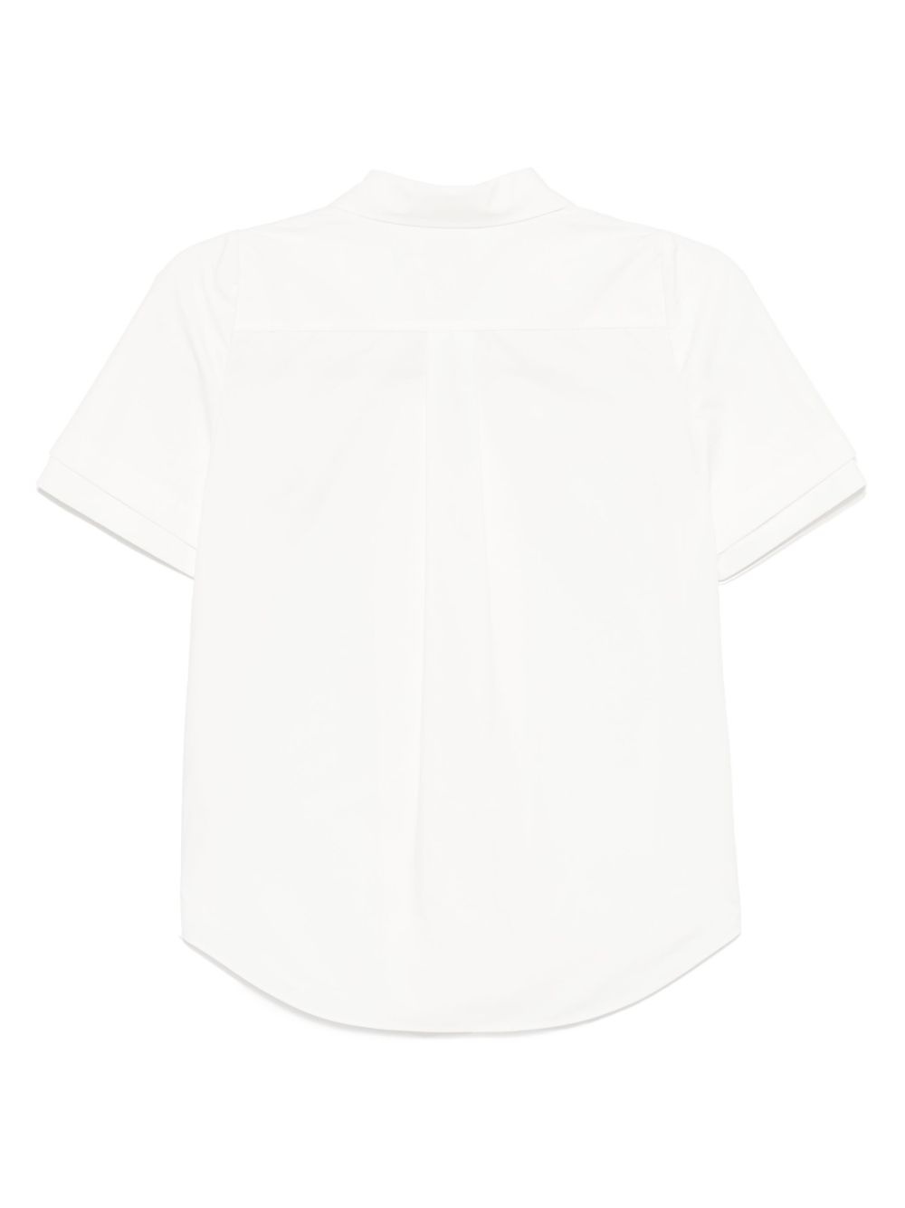 logo-embroidered shirt - 2