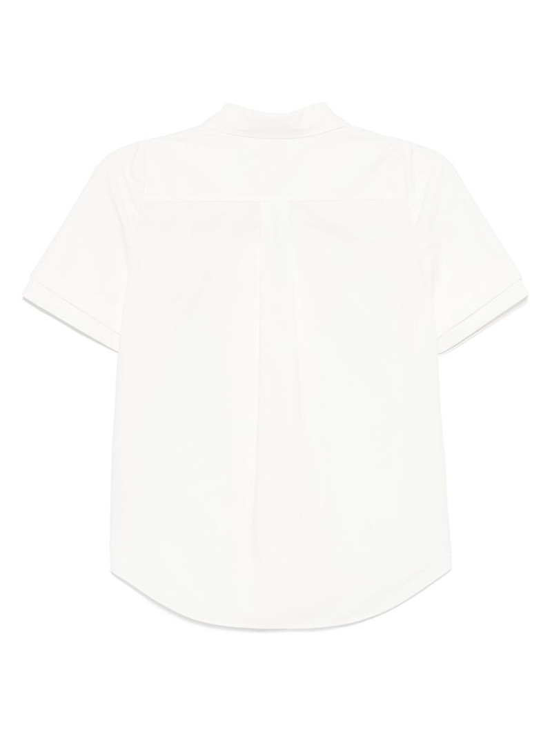 SHUSHU/TONG logo-embroidered shirt outlook