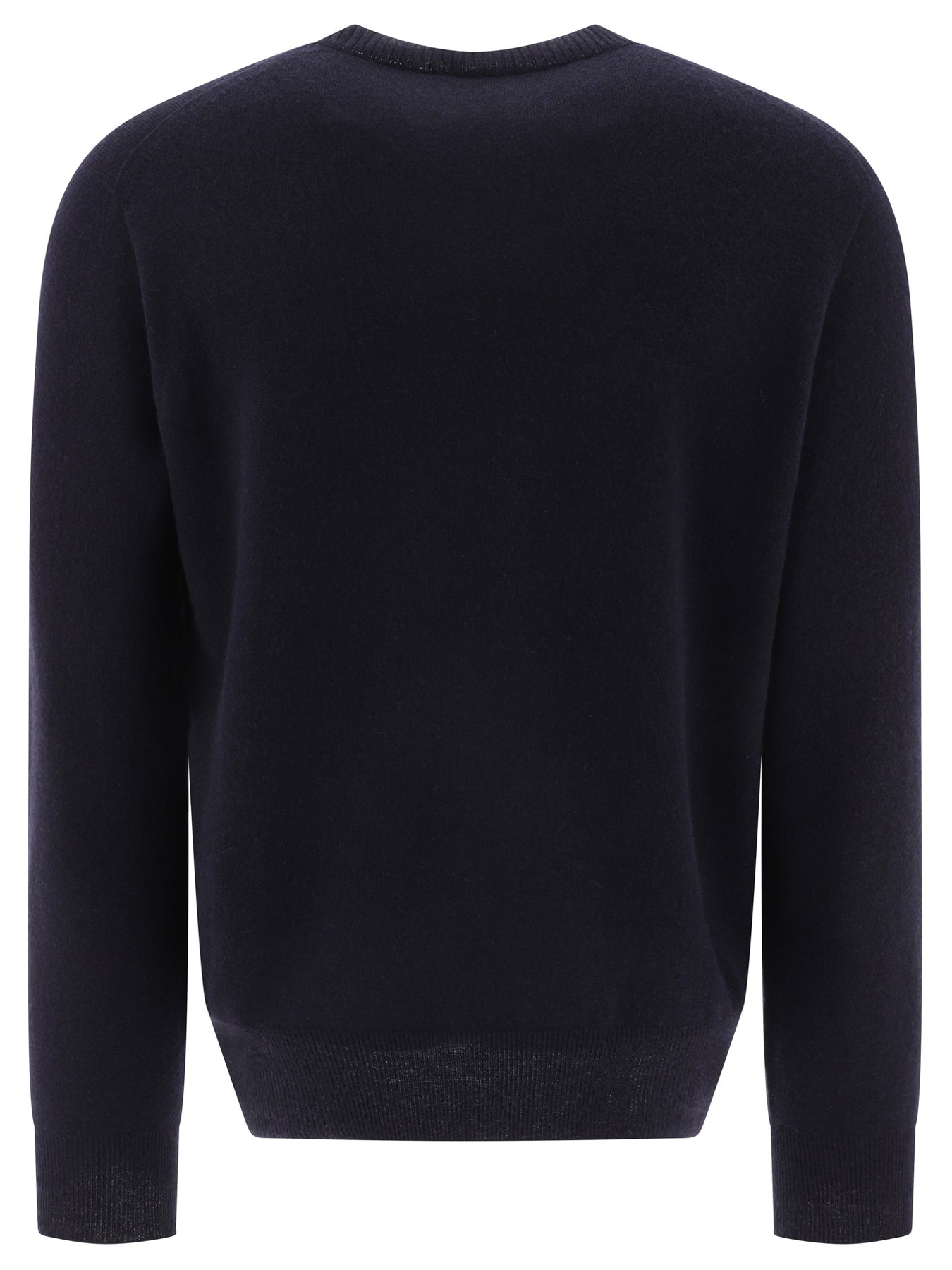 Cashmere Crewneck Sweater Knitwear Blue - 2