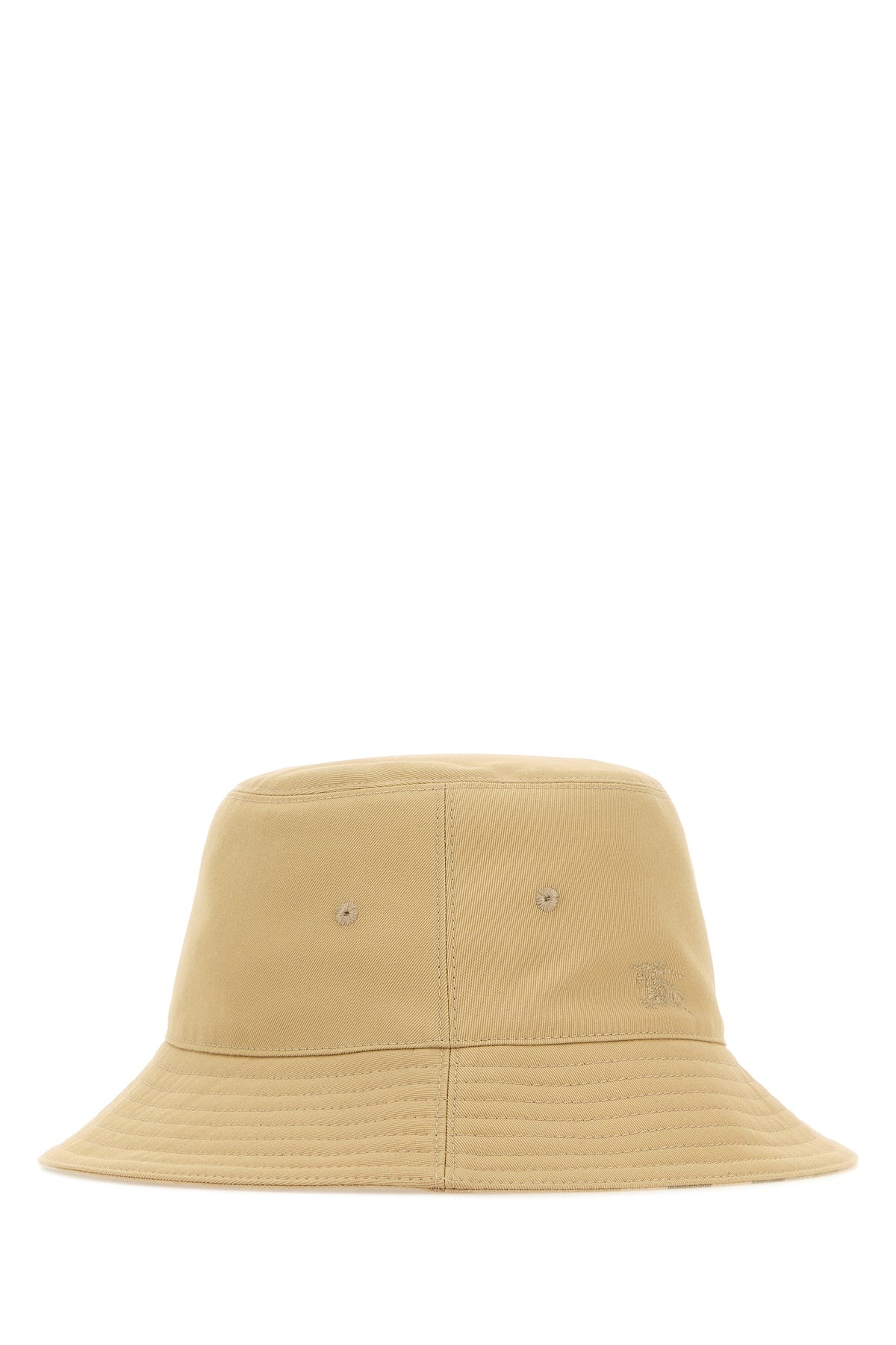 Beige polyester blend bucket hat - 2
