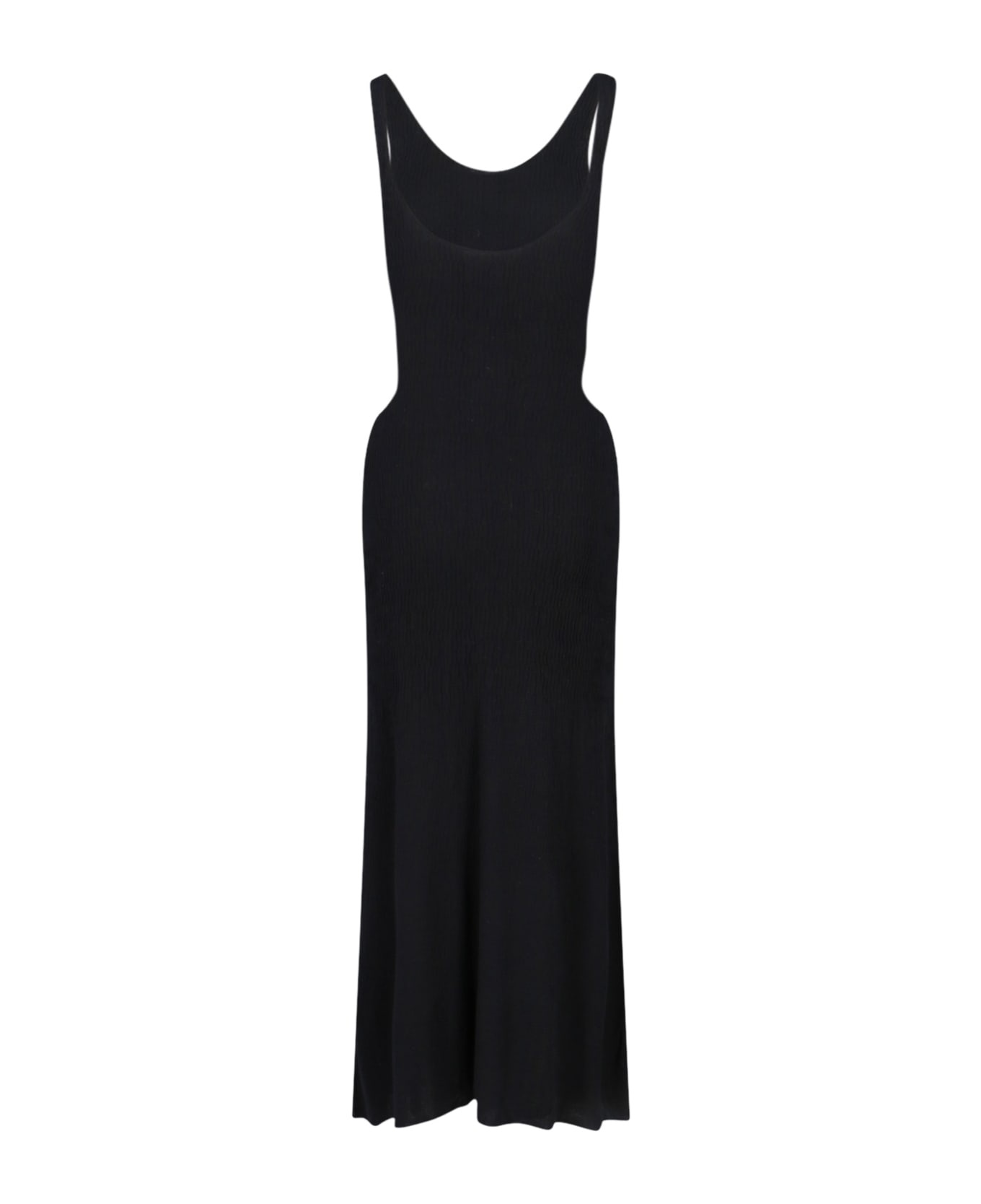 Cut-out Knitted Dress - 2