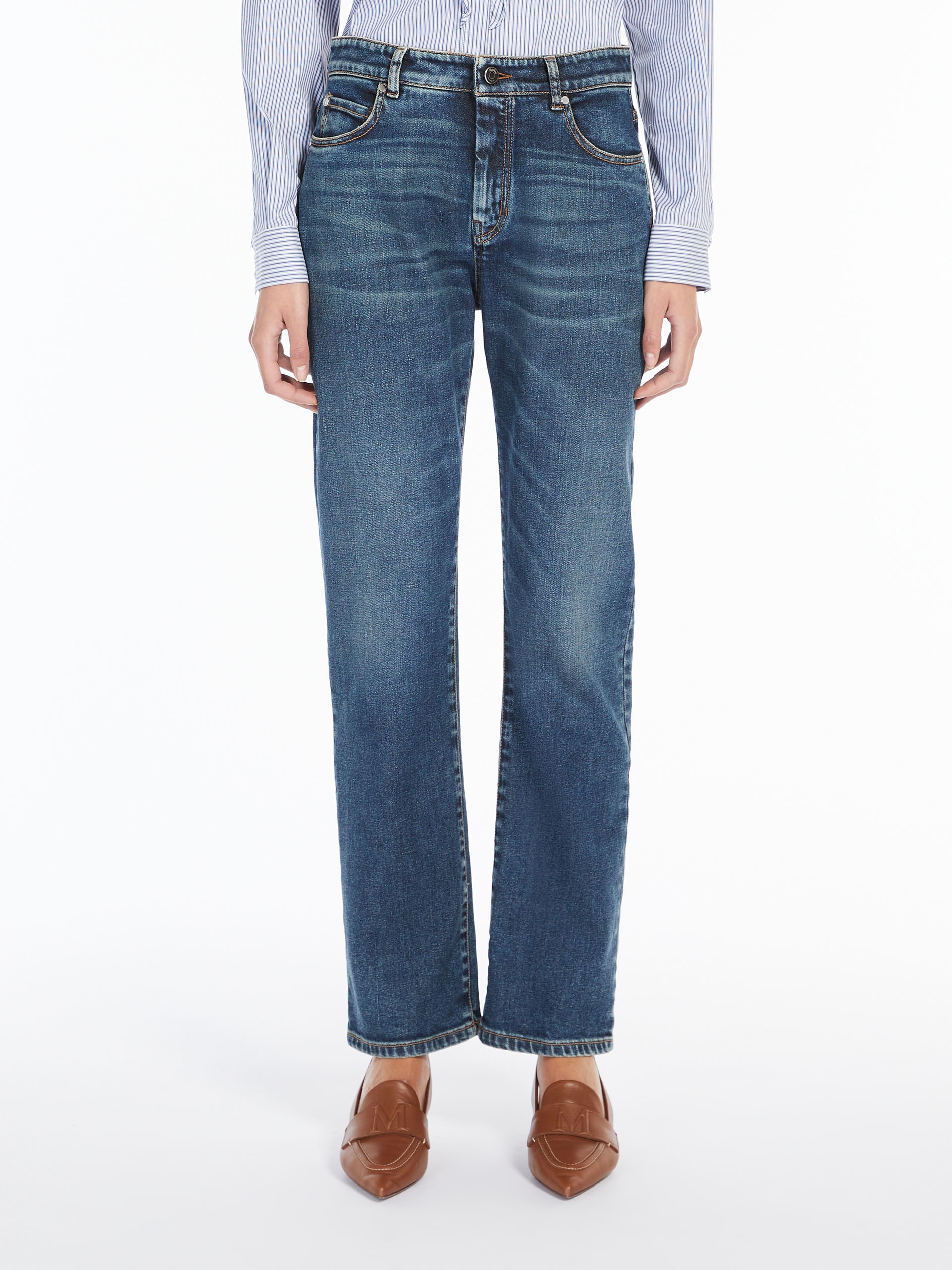 LUSSO Cotton denim jeans - 3
