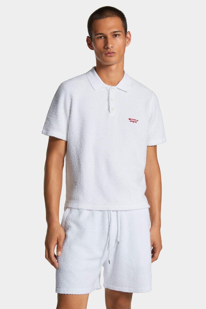 DYED TENNIS FIT POLO SWEATSHIRT - 3