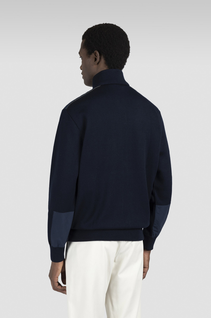 SOFT COOL TOUCH WOOL ZIP-UP SWEATER WITH TYPHOON® PLATINUM DETAILS 3