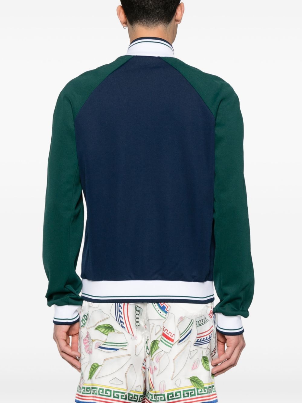 mesh-tape track jacket - 4