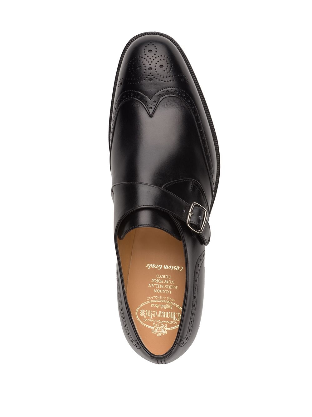 Nevada leather monk brogues - 3