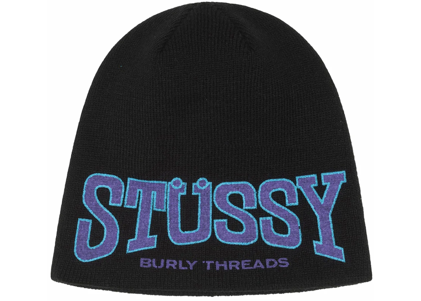 Stussy Burly Threads Skullcap Black - 1