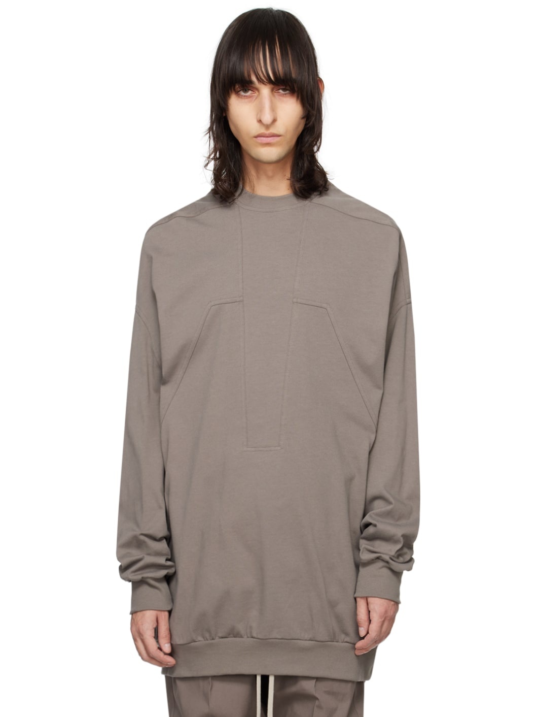 Gray Splintered Peter Sweatshirt - 1