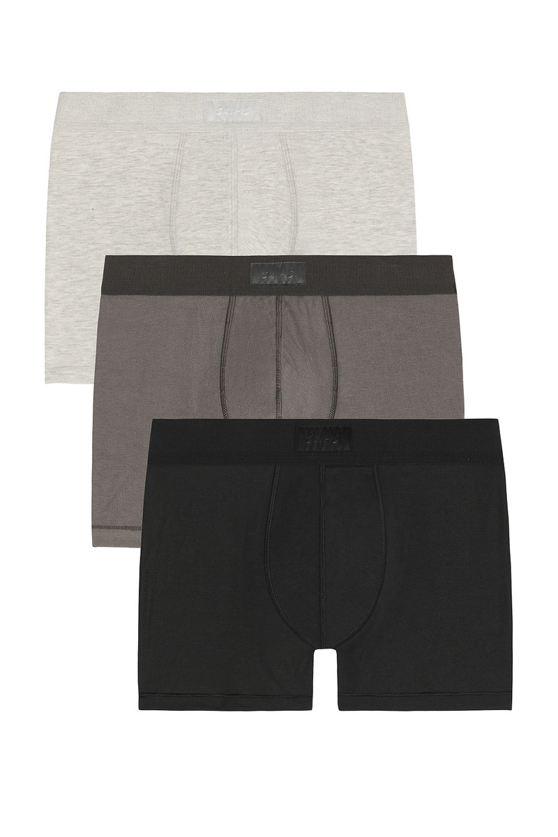 Cotton 3" Boxer Brief 3-Pack 1