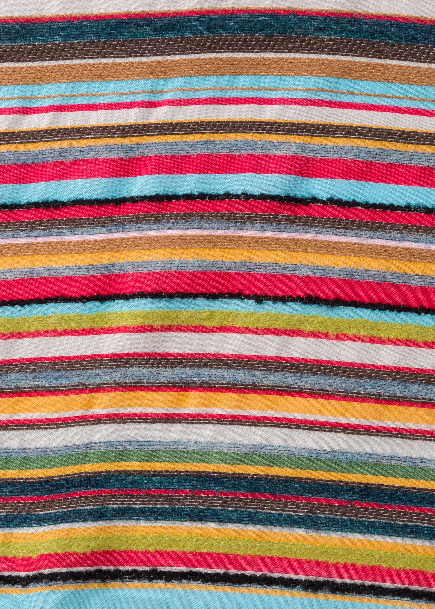 'Signature Stripe' Textured Scarf - 2