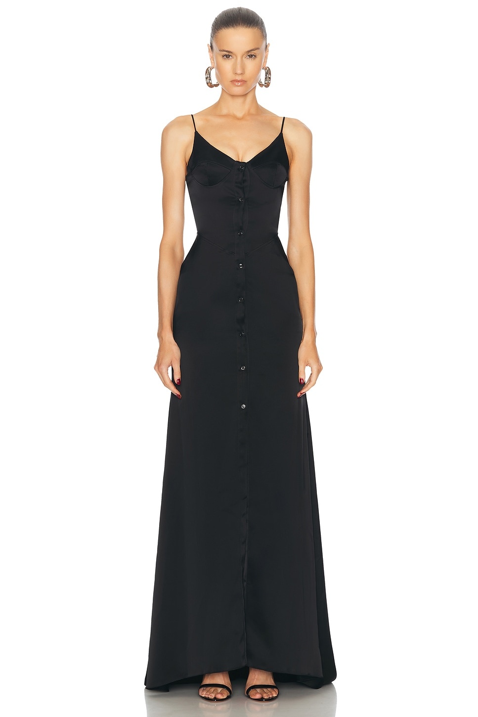 Satin Cami Dress - 2
