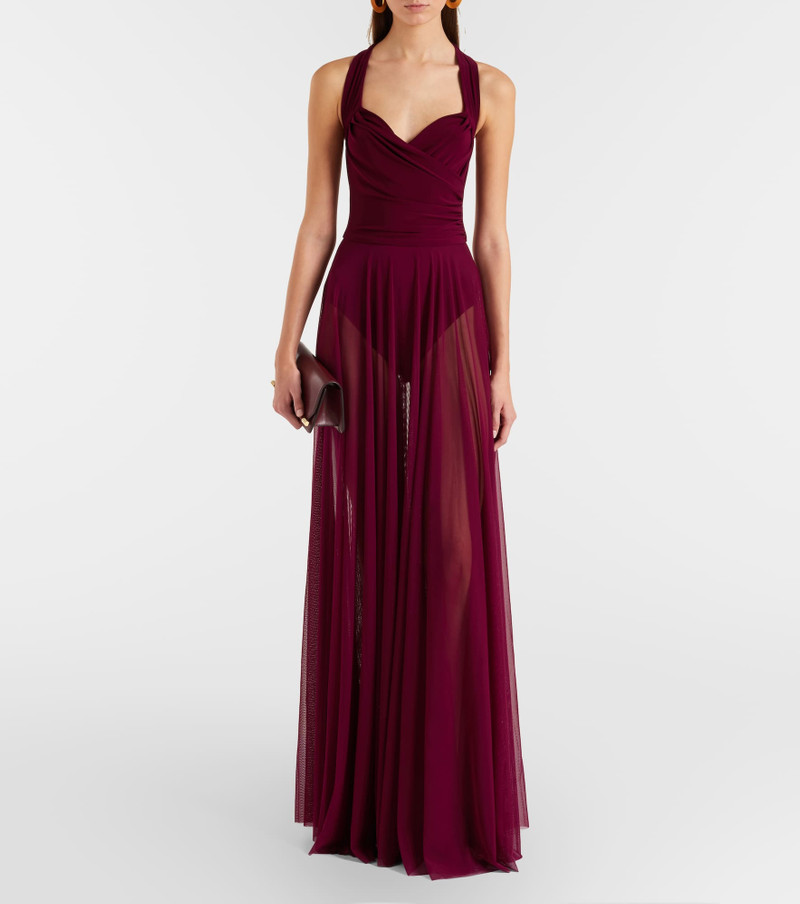 NORMA KAMALI Cayla tulle gown outlook