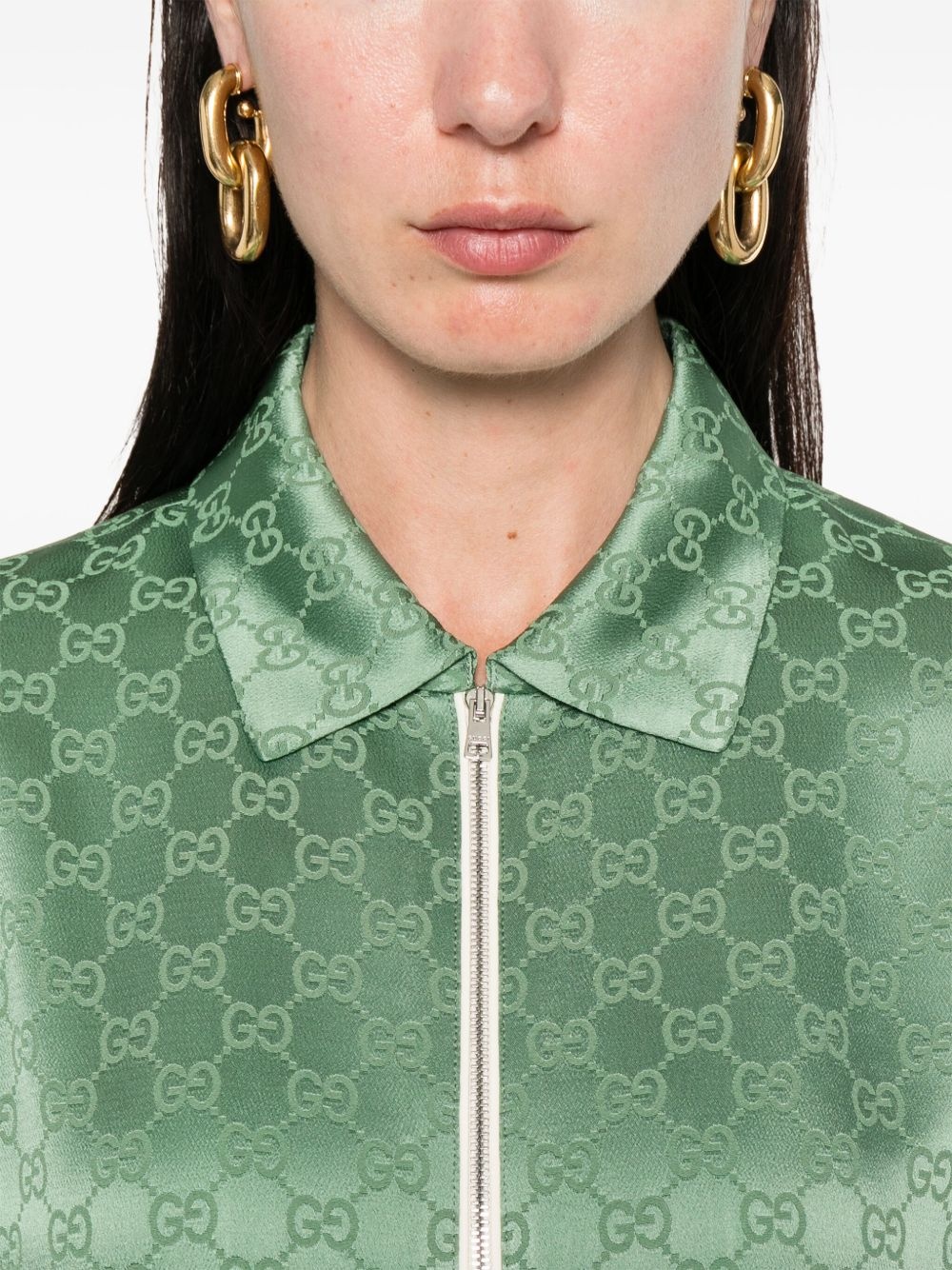 GG monogram shirt - 5