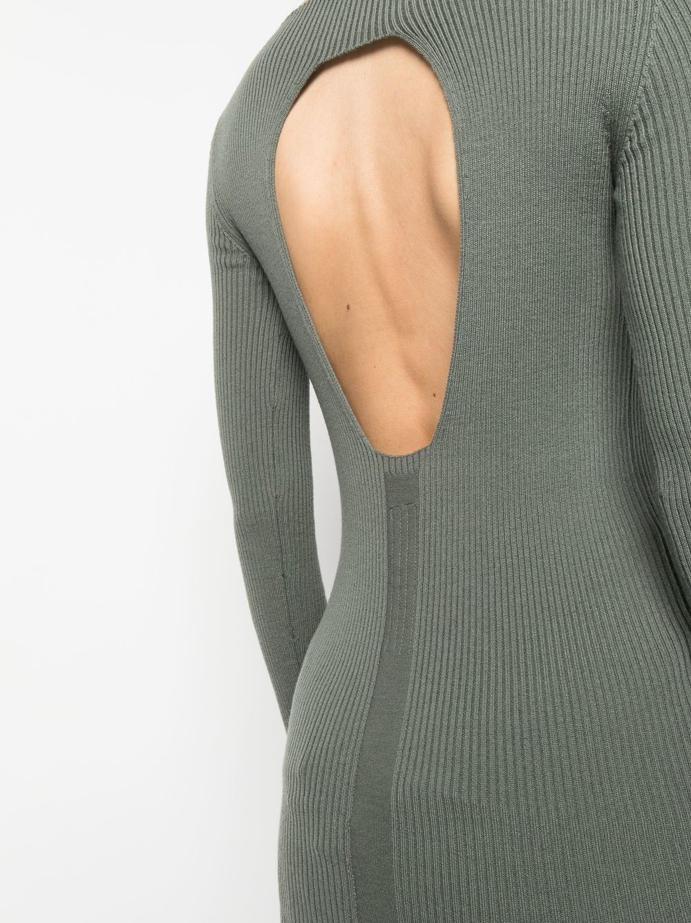 cut-out-back sweatshirt - 5