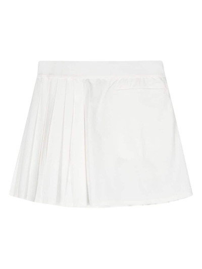 LACOSTE rubberised-logo mini tennis skirt outlook