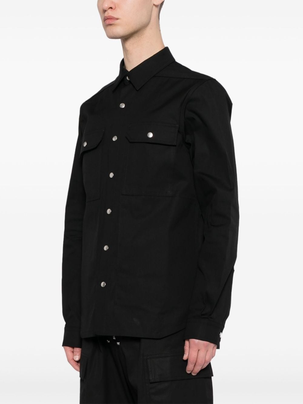 long-sleeve poplin shirt - 3