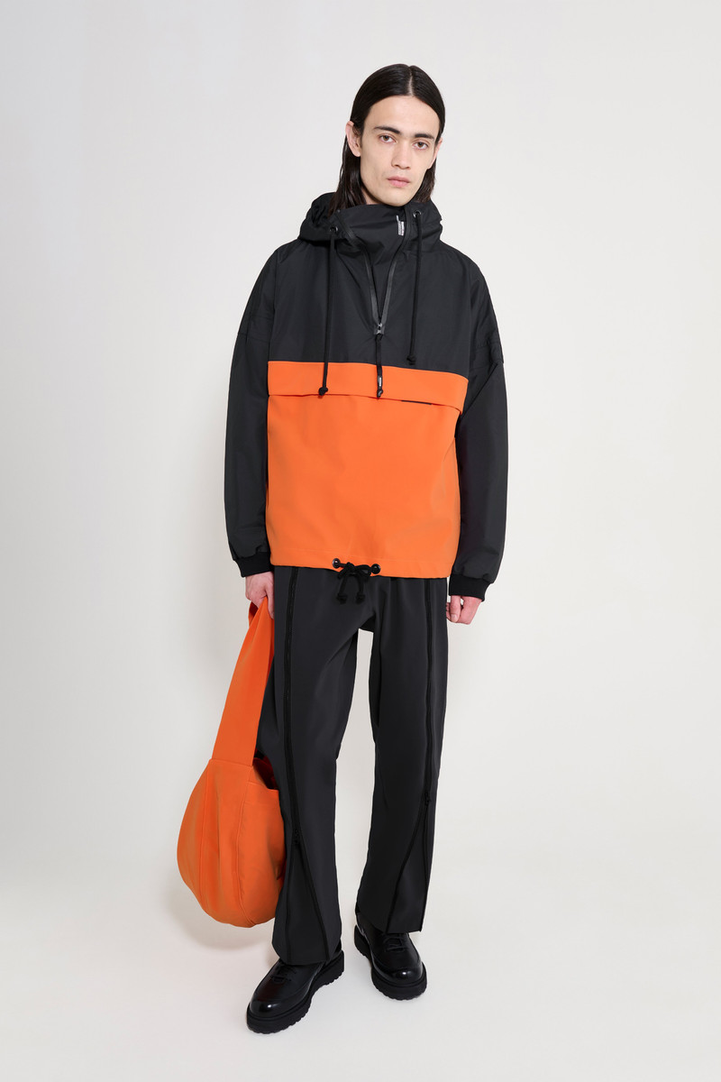 Forsa Two-Tone Matte Anorak Black/Pumpkin 4