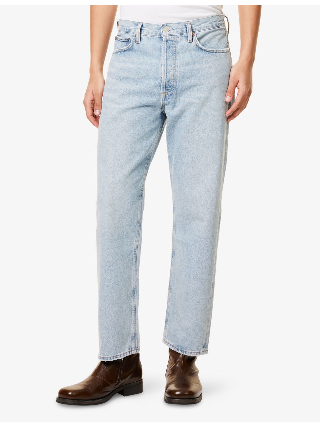 90's Straight-Leg Denim Jeans - 3