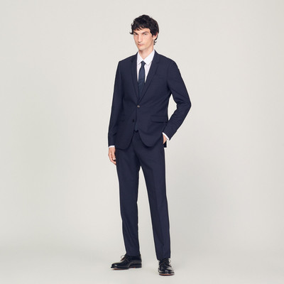 Sandro CLASSIC WOOL SUIT JACKET outlook