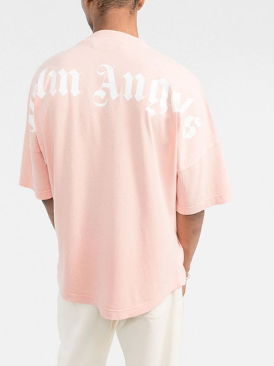 Palm Angels logo short-sleeves T-shirt outlook