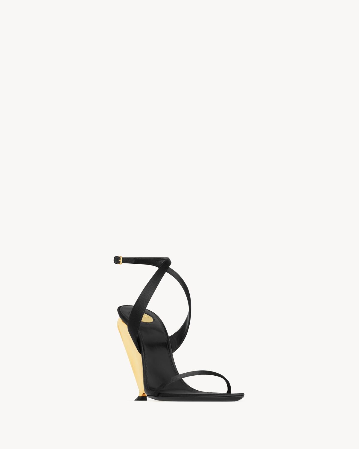 TALLULAH WEDGES IN SATIN CREPE - 3