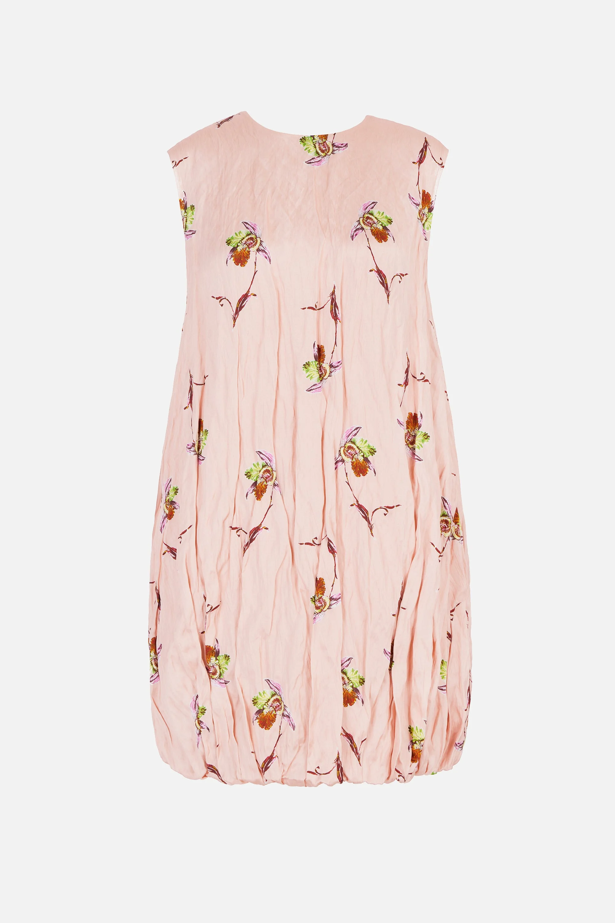 Emilia wickstead meave dress in pink satin