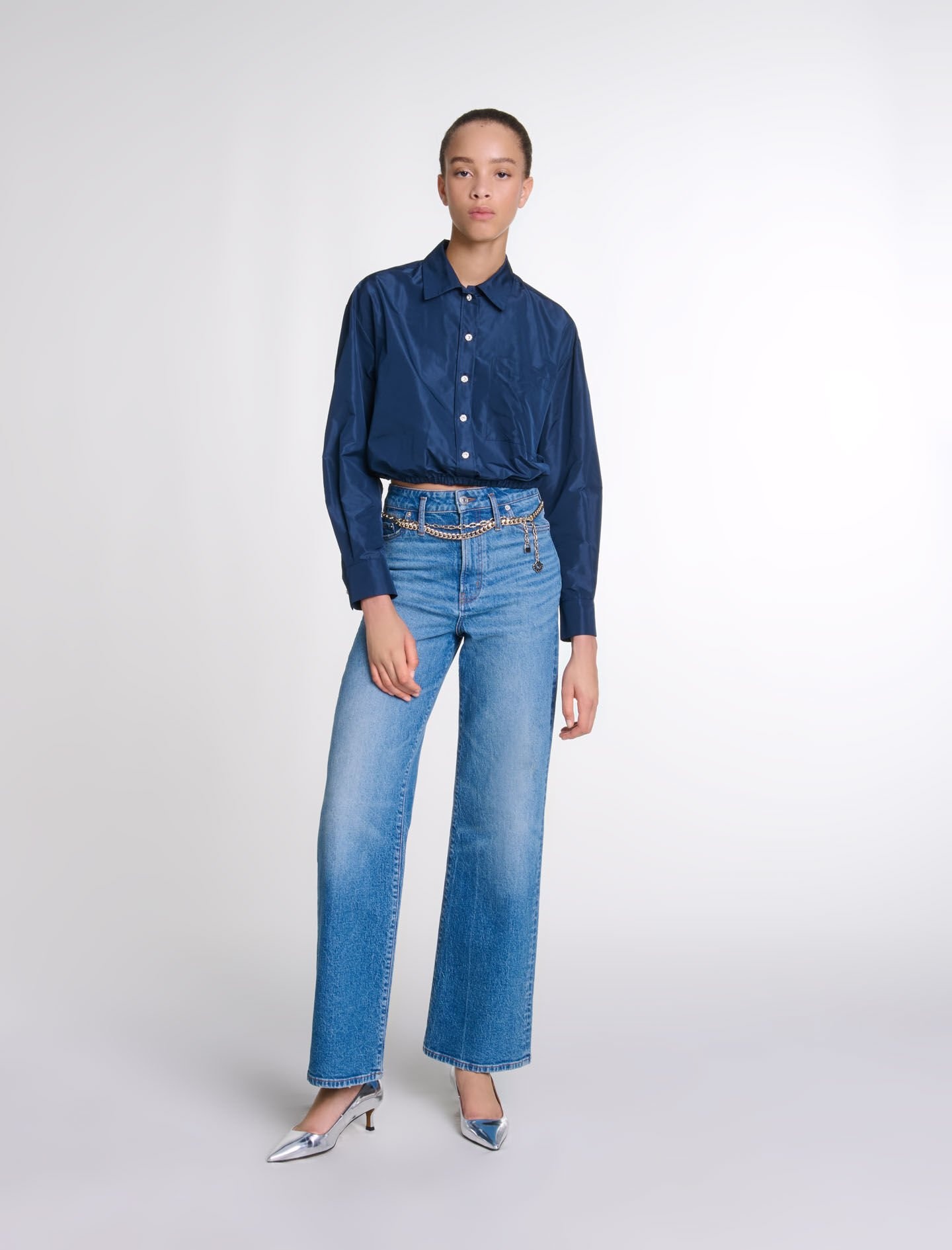 Cropped shirt - 2