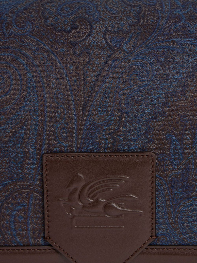 paisley-jacquard shoulder bag 4