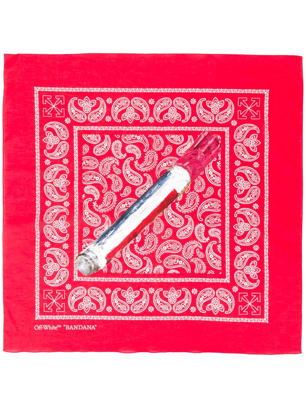 marker print bandana - 3