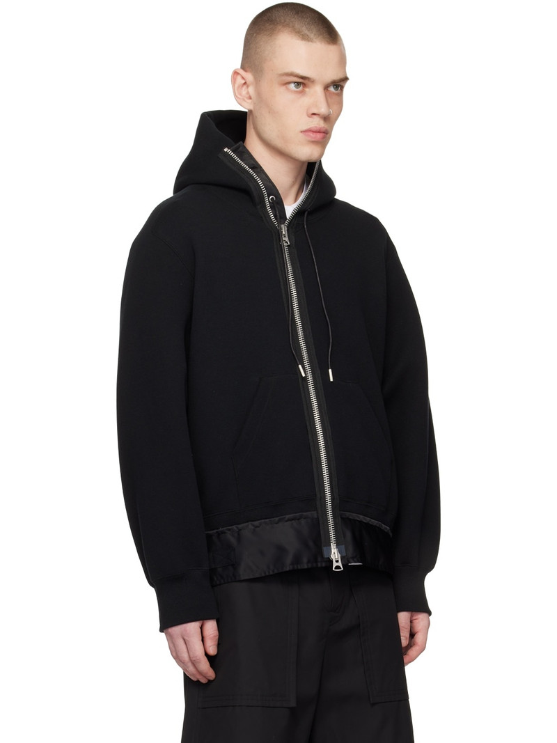 Black Vented Hoodie 2