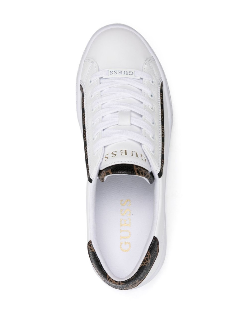 Pardie logo-trim sneakers 4