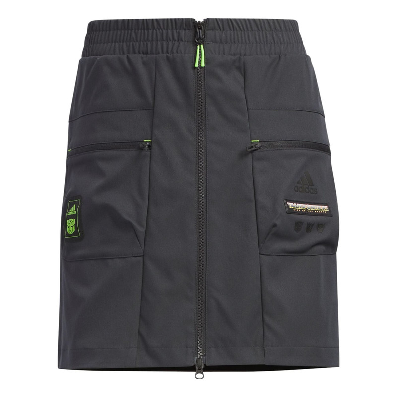 (WMNS) adidas Transformers Skirt 'Black' IK3482 - 1