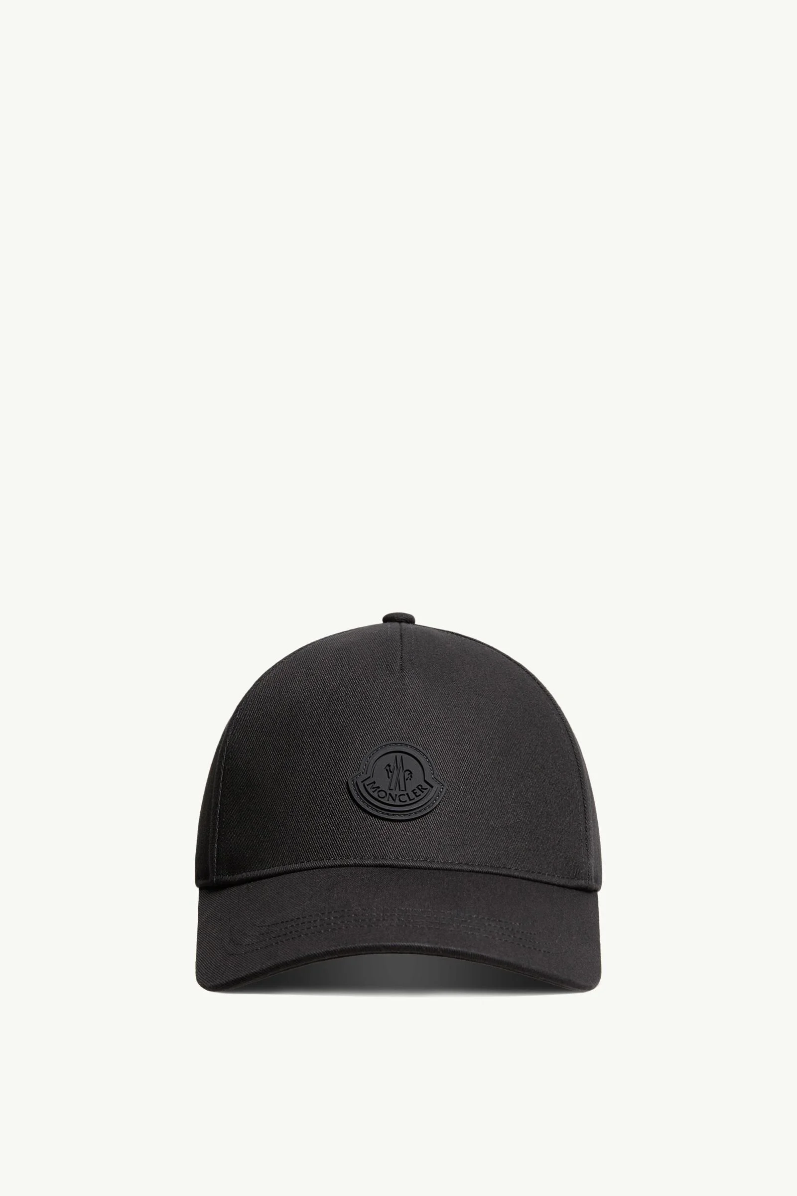 Silicone Logo Cotton Baseball Cap - 1