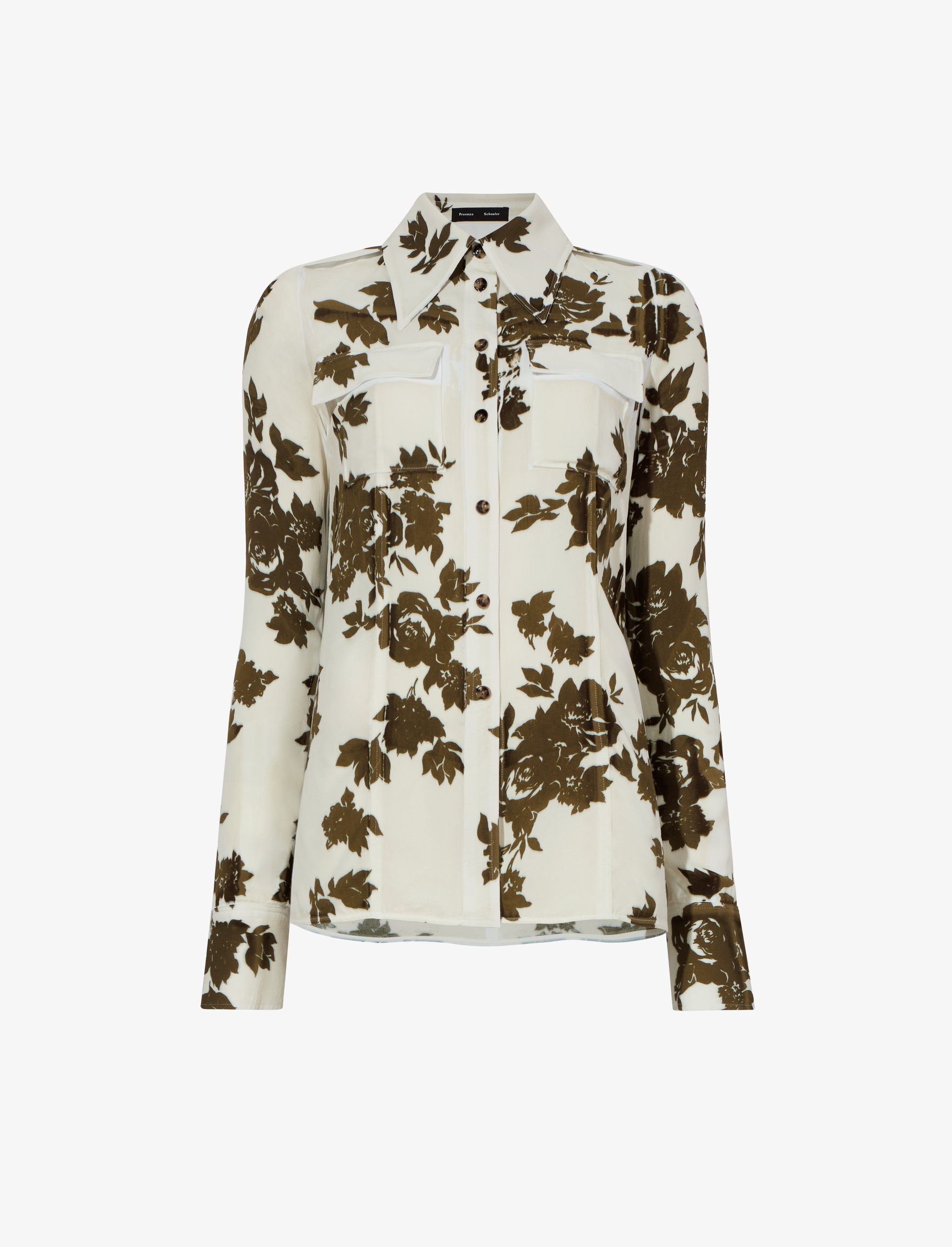 Floral Garment Printed Shirt - 1