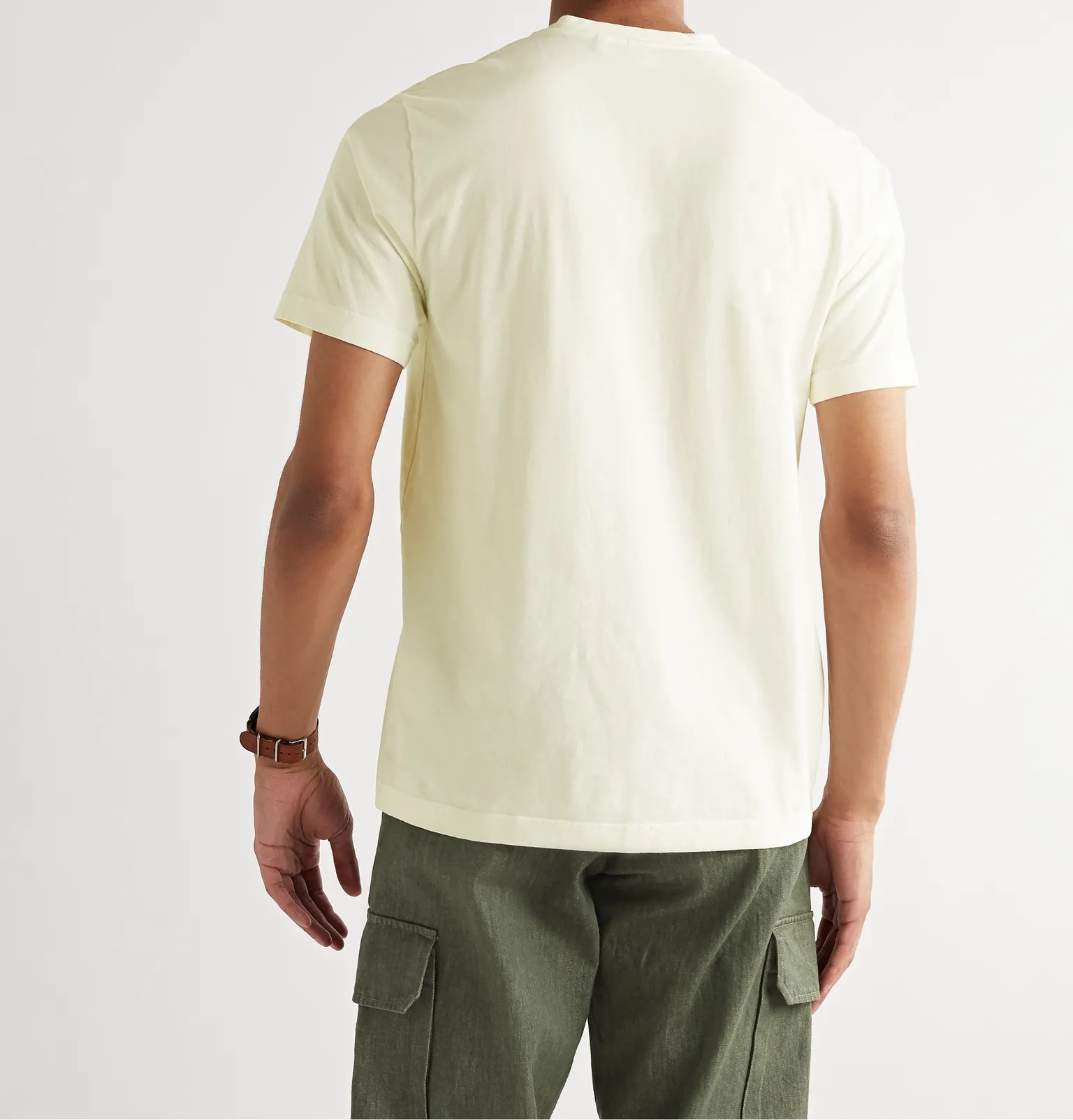 Cotton-Jersey Henley T-Shirt - 4