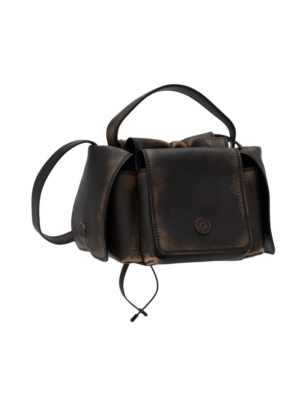 Brown Multipocket Mini Bag - 3